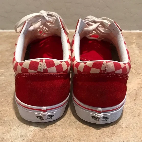 VANS OLD SKOOL CHECKERBOARD SNEAKERS - Picture 4 of 8